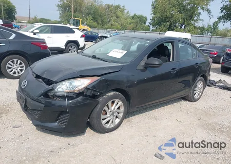 2012 Mazda Mazda3 I Touring из США, поврежденный, VIN JM1BL1V75C1669214